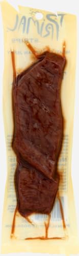 Primal Spirit “SOY” Vegan Jerky – “Classic Flavor” – Texas BBQ, 10 g. Plant Based Protein, Certified Non-GMO, No Preservatives, Sports Friendly Packaging (12 Pack, 1 Oz)
