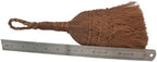 Palm Fiber Handheld Small Broom, Natural Bristle, Handmade Mini Fireplace Broom Brush