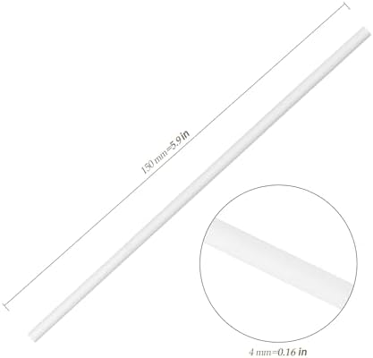 2000 PCS 6 Inch Cake Pop Sticks, White Paper Lollypop Sticks, Sucker Treat Stick for Lollipops, Candies, Chocolates Cookies