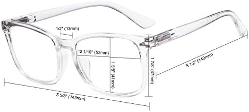 Eyekepper 5 Pairs Stylish Eyeglasses Eyewear for Women