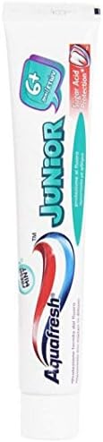 Aquafresh Toothpaste Junior After 6 Years 75ml / 2.54fl.oz, Pack of 4