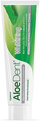 AloeDent Whitening 100 ml Aloe Vera Plus Silica Fluoride-Free Toothpaste - Pack of 3
