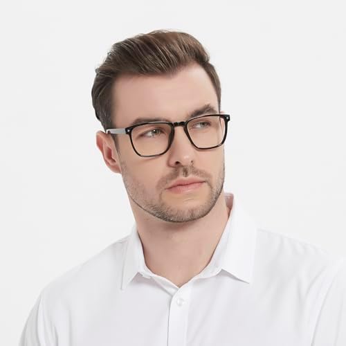 Lightweight Reading Glasses Men Women Square Spring Hinges Readers 1.00 1.25 1.50 1.75 2.00 2.25 2.50 2.75 3.00