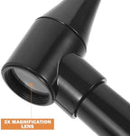 Healifty Medical Diagnostic Otoscope, Ear Care Ear Scope Magnifying Lens Clinical Penlight Flashlight Ear Care Set 2pcs