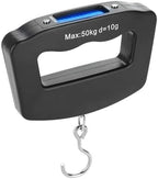 Portable Handheld Travel Luggage Electronic Scale Digital LCD Hanging Suitcase Weighting Scale LCD 50 Kg 10g for Fishing Luggage
