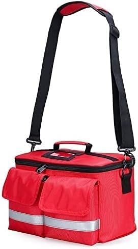 First aid kit Home Medicine Box Waterproof Family Kit Portable Aid Emergey Large Capacity Visiting First Home(Dark Blue)