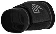 Shock Doctor Compression Knit Wrist Sleeve with Strap, X-Large, Black/Grey