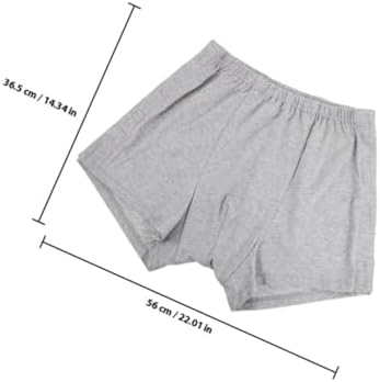 Men’s Washable Incontinence Underwear XL Gray, Side-Access Post-Surgery Briefs for Elderly and Disabled, Comfortable Daily Use Incontinence Care Pants