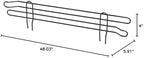 Nexel Wire Shelf Ledge