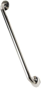 NRS Healthcare Polished Stainless Steel Grab Rail - 60 cm (24 inch) Length
