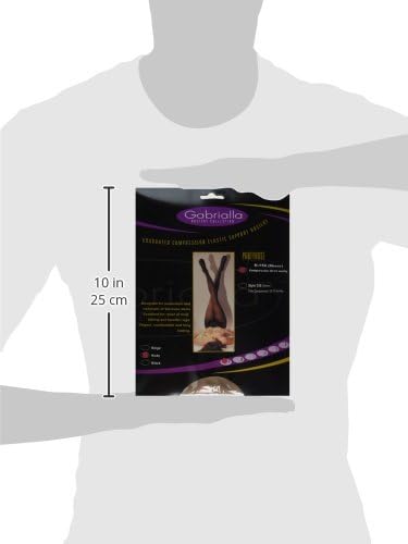 GABRIALLA Graduated Compression Sheer Pantyhose (20-22 mmHg) H-150 2 Pack