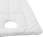 Beauty Salon Sheets, Beauty Massage Bed Cover, Bed Sheets with Face Breath Hole SPA Table Cover Massage Supplies, White