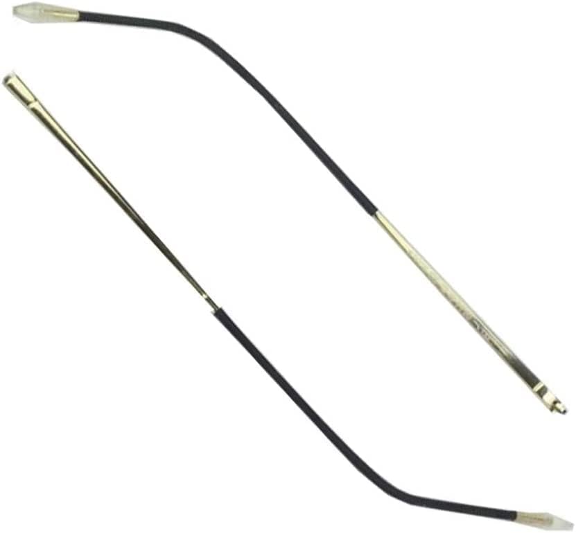 VIORNO Glasses Legs,Eyeglass Legs, Glasses Replacement Temple Legs, Eyewear Leg,Glasses Temple,1 Pair Thin Metal Eyeglass Arms Glasses Replacement Temple Legs, Gold