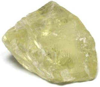 CrystalAge Hiddenite Healing Crystal - Green Spodumene Stone from Afghanistan