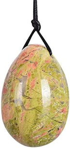 Four in One Flower Green Stone Yoni Jade Egg Lady Kegel Fitness Apparatus Tightening Ball Jade Massager Kegel Egg,Big