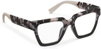Oprah's Favorite Things Take a Bow Oversized Square Blue Light Blocking Reading Glasses
