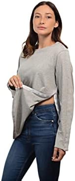 MAI Shoulder Surgery Shirts for Women - Soft Fabric Tear Away Shirt with Premium Snap, Chemo Shirts for Port Access