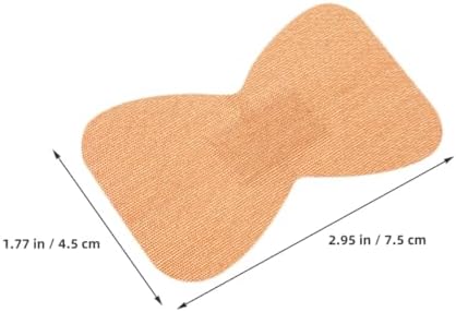 Breathable Elastic Fabric Bandage Stickers 20pcs Butterfly Shape 76x45mm Adhesive Wound Care Patches Flexible First Aid for Finger Joints and Small Wounds