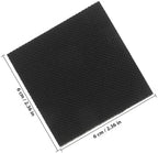 Beaupretty High Heel Shoe Pads Non-Slip Adhesive Sole Protectors 2 Pairs Black 60mm X 60mm Sturdy Anti-Skid Heel Grips Preventing Slips
