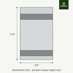 mioeco 24 Pack Multicolored Reusable Paper Towels - Nature Friendly - Organic Cotton Alternative - Thick, Strong, Paperless Kitchen Dish Cloths - Reusable Napkins - Dish Towels - Cloth Napkin