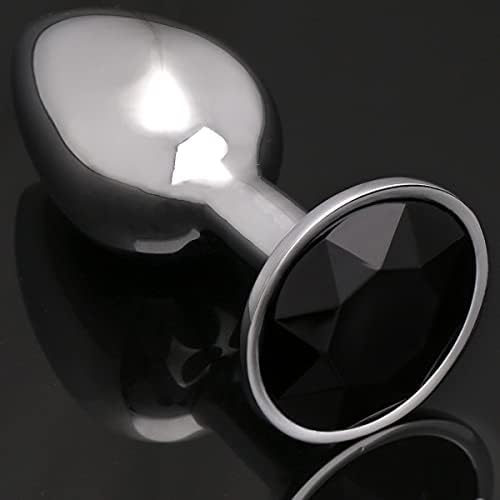 Akstore Small Fetish Anal Plug Butt Personal Sex Massager(Black)