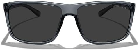 MERRY'S Rectangular Polarized Sports Sunglasses for Men Women Cycling Driving Fishing UV400 Protection S8225