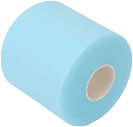 Foam Underwrap Bandage, Pre Wrap Athletic Foam Tape Sports, Elastic Underwrap for Ankles Wrists Hands and Knees, Protective Foam Wrap Wrist Tape Baseball Football (Blue)
