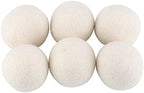 Alvinlite Wool Dryer Balls, Reusable Natural Wool Laundry Fabric Softener Ball Dryer Sheets Alternative Laundry Replacement