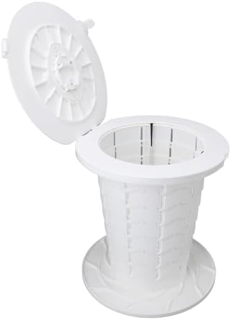 Sonew Retractable Portable Toilet with 7 Height Levels, Foldable Travel Potty for Adults & Kids, 330.7lbs Capacity for Camping & Outdoor Use
