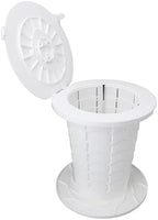 Sonew Retractable Portable Toilet with 7 Height Levels, Foldable Travel Potty for Adults & Kids, 330.7lbs Capacity for Camping & Outdoor Use