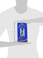 ITA-MED Sheer Pantyhose, Compression (20-22 mmHg) Black, Queen, 2 Count