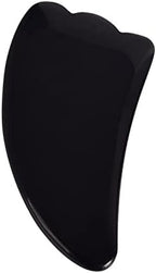 Black Obsidian Scraping Board Set Massager Crystal Stone Gua Sha Massage Tools,guasha A