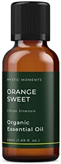 Mystic Moments | Orange Sweet Organic Essential Oil - 50ml - 100% Pure