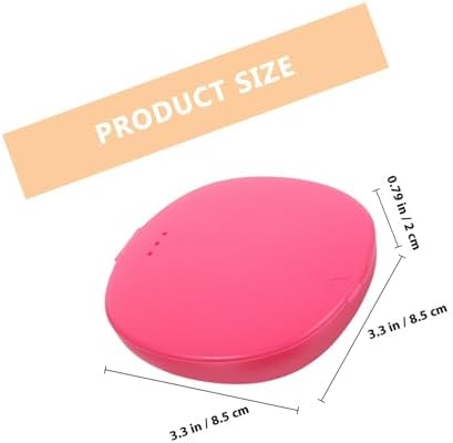 Storage Box 2pcs Pink Plastic Holder Breathable Organizer for Reusable Period Cups Carrying and Outdoor Travel Care