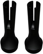 Hearing Aid Insertion Tool with Double Slit (4x4mm), Easy Grip Assist Stick for Daily Ear Device Handling