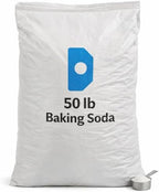Baking Soda – 50 lb Bulk Bag, Food Grade Sodium Bicarbonate for Baking, Cleaning & Commercial Use