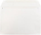 JAM PAPER 7 1/2 x 10 1/2 Booklet Commercial Envelopes - White - 50/Pack