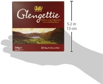 Glengetti Teabags, 80 Count (Pack of 6)