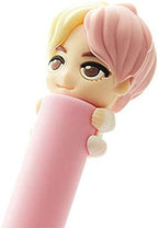 [BTS Official Merchandise] Fans Gift - K-Pop Idols Goods - BTS Character Figure Toothbrush with Convenient Magnetic Holder (V)