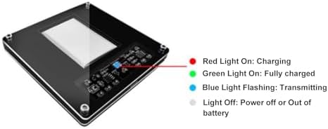 Resonance Generator, 7.83Hz Ultra Low Frequency Pulse Generator with Precise Resonance for Sleep Improvement and Relaxation, Portable Design with LED Indicator 16.5x13x3.5cm