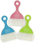 Mini Dustpan Set Brush for Table Whisk Brooms Small Dustpan Broom Set Mini Dust Pans with Brush Tiny Cleaning Table Sweep for Car Desk Keyboard Countertop Nest (Blue)