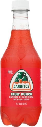 Jarritos Mandarin Soda Plastic Bottle, 16.9-Ounce (Pack of 24)