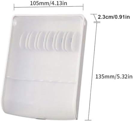 Water Flosser Tips Storage Case Irrigator Replacement Nozzle Organizer (No Nozzle), Decoración Año Nuevo