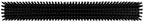 Vikan 31959 24" Heavy-Duty Push Broom, Soft/Stiff, Black