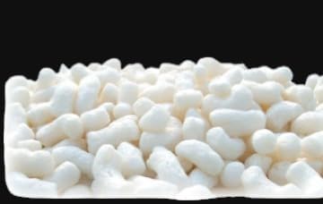 EdenEdge Biodegradable Packing Peanuts 2.5 Cubic Feet (18.7 Gallons) High Density, Static Free, Won't Shrink in Humidity Made in USA Eco Friendly Loose Fill for Shipping & Moving