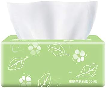 3 Pack 3-Ply Log Facia Tissue 300 Tissues per Packs 900 Tissues Total for Home