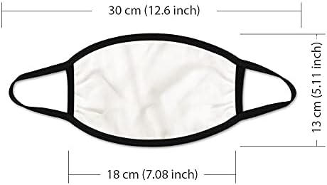 WIRESTER Set Of 2 Pack Unisex Cloth Face Mask Washable and Reusable, 2 Layer Fabric Face Cover Fashionable Design