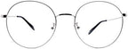 Classic Round Photochromic Reading Glasses Mens Womens +2.25 Readers Silver Color Frames Eyewear