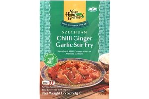 Asian Home Gourmet Szechuan Chilli Ginger Garlic Stir Fry - 1.75oz [ 12 units]
