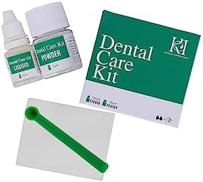 KI Zinc Oxide-Eugenol Dental Cement Kit for Crowns & Bridges Filling